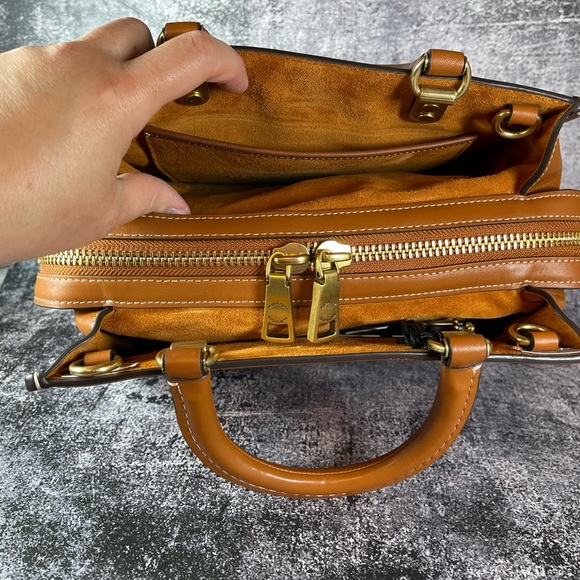 ♥ Coach X Tom Wesselmann Lips Rogue 25 in Signature Textile Jacquard ♥ NWT - Picture 6 of 12